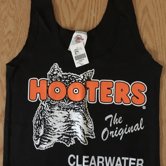 New Hooters Girl Uniform Tank Top from Clearwater Florida Sizes Xs Small Medium - Picture 3 of 10